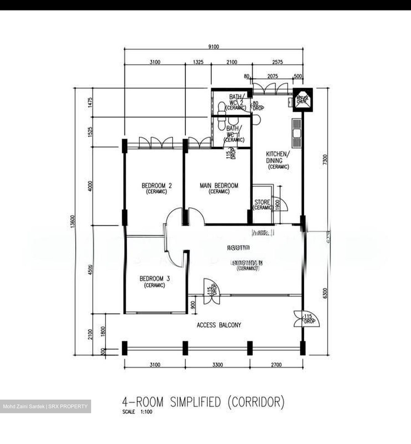 Blk 853 Woodlands Street 83 (Woodlands), HDB 4 Rooms #585078321